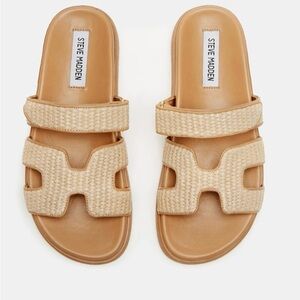 MAYVEN NATURAL RAFFIA Steve Madden